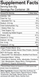 2lb Vegan Protein Chocolate – 28 servings
