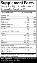 5lb Whey Protein Chocolate – 70 servings