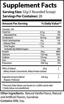 Whey ARMOR 2LB Vanilla