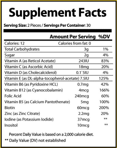 Multivitamin Gummies (Adults)