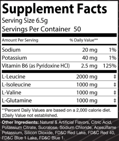 BCAA Grape 325g – 50 servings